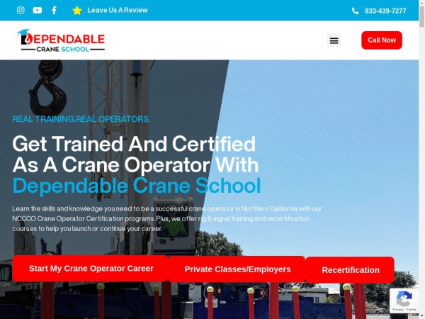 dependablecraneschool.com