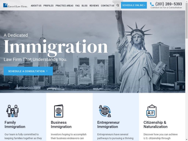 zaveriimmigrationlaw.com